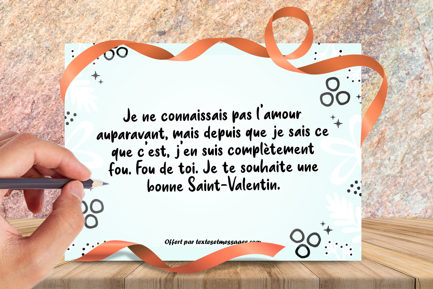 Messages et textes d’amour Saint-Valentin : Texte de Saint valentin n°27