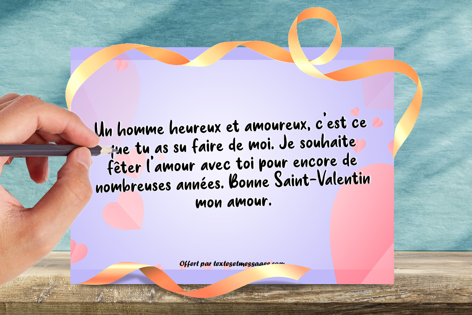 Messages et textes d’amour Saint-Valentin : Texte de Saint valentin n°29