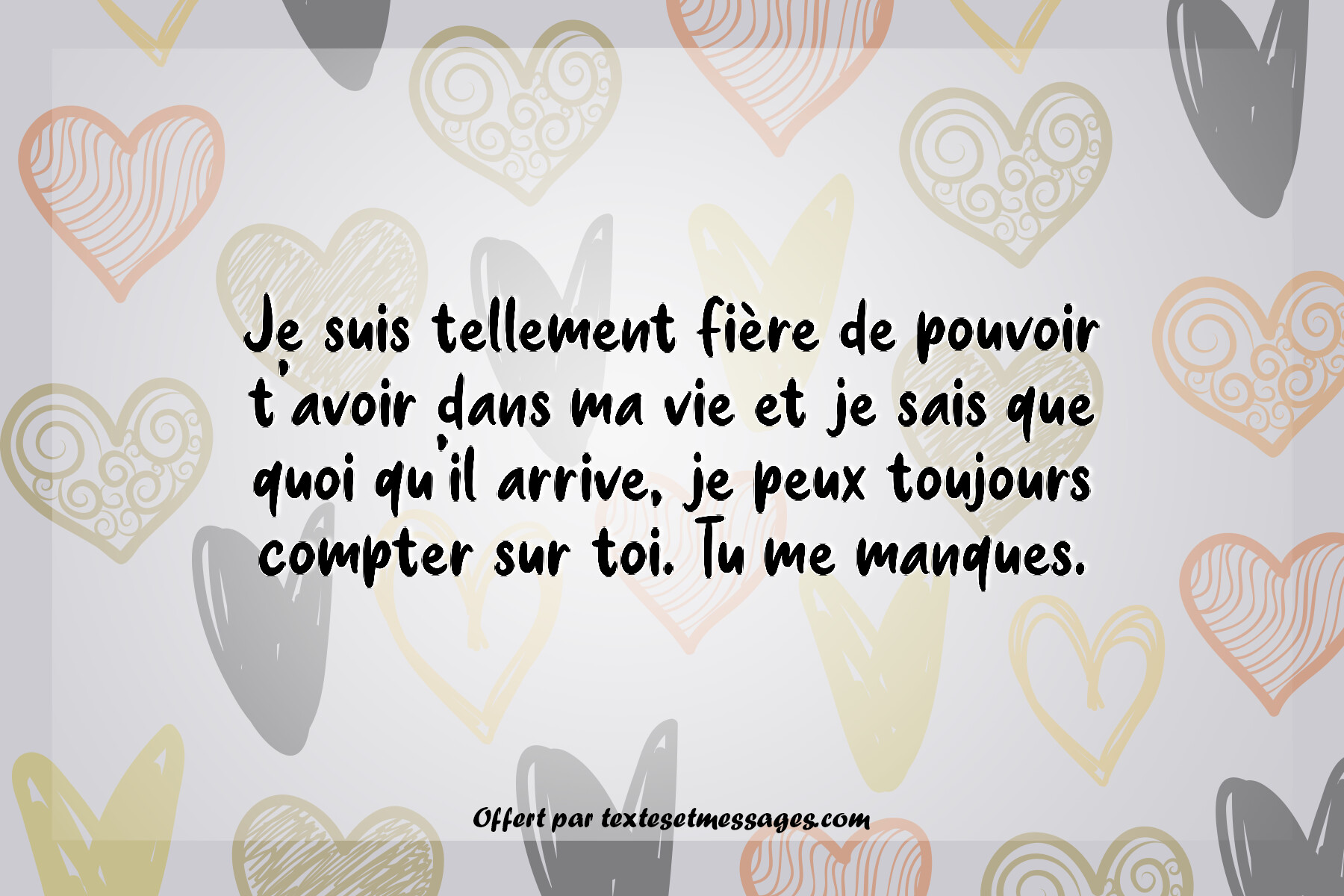 Message d'amour copain n°7