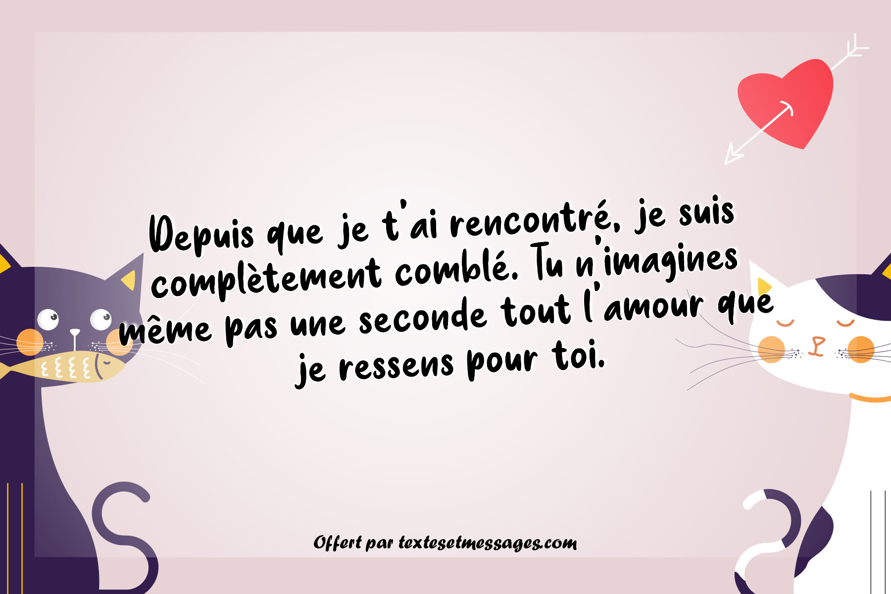 Message d'amour copain n°5
