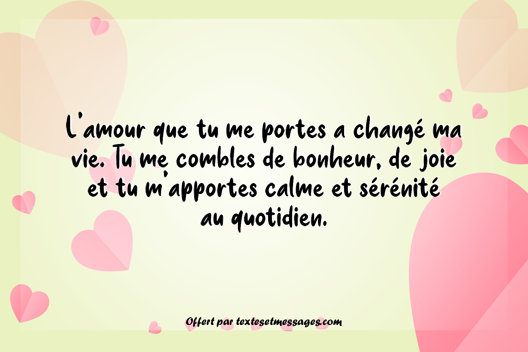 Message d'amour copain n°8