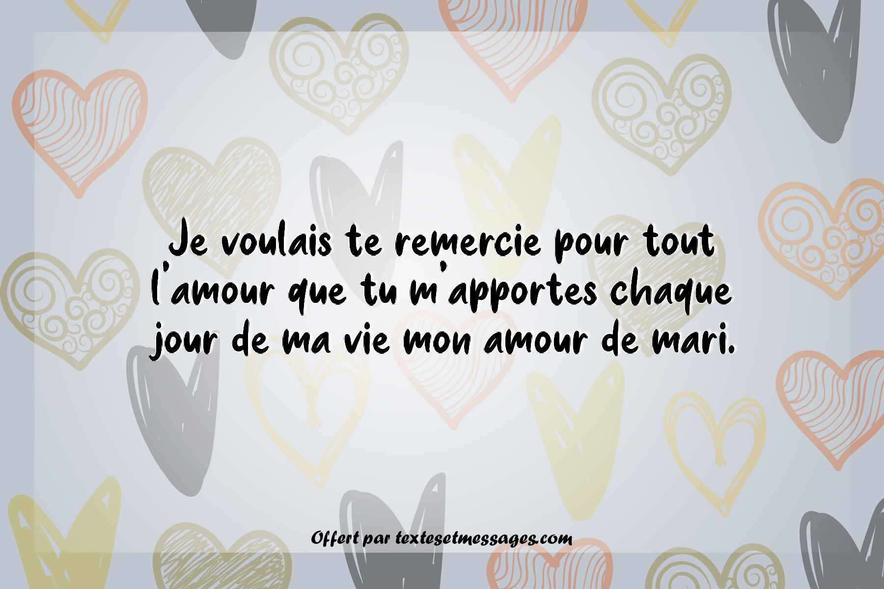 Message d'amour mari n°11