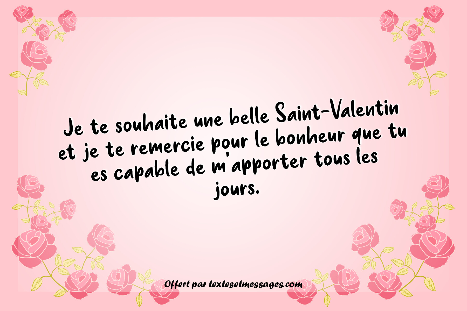 Texte de Saint valentin n°22