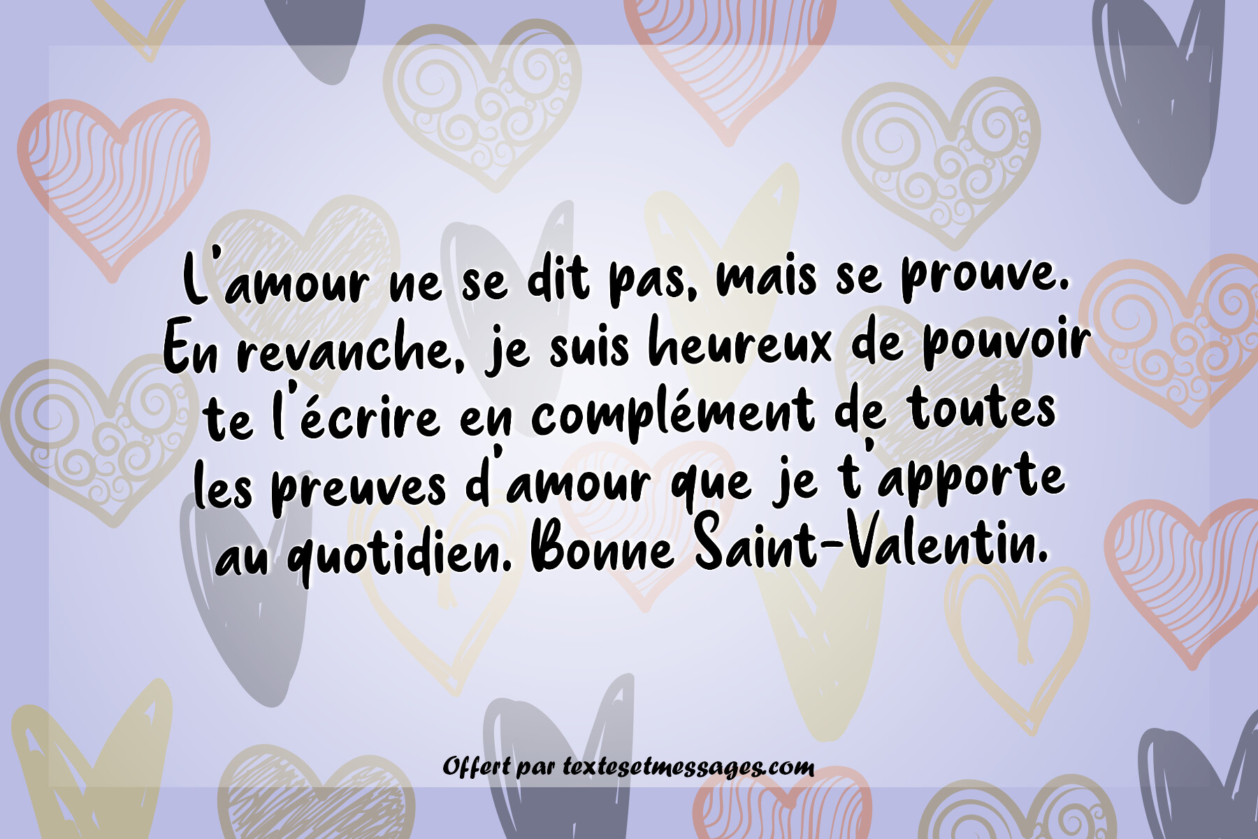 Texte de Saint valentin n°6